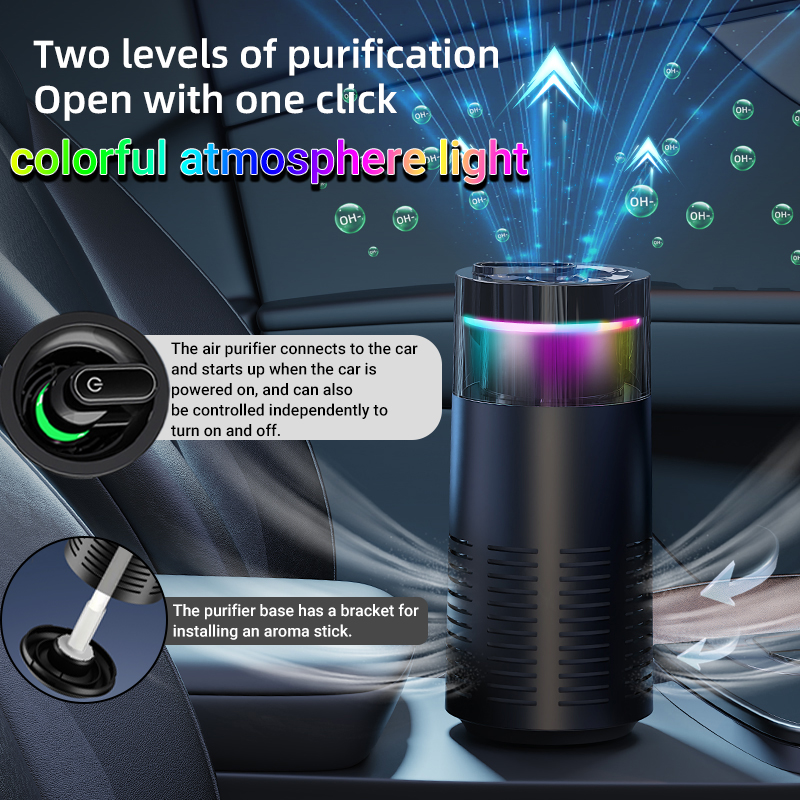 Odor Eliminator Car - Aromaterapi Çubuklu Mini Hava Temizleyici Gerçek