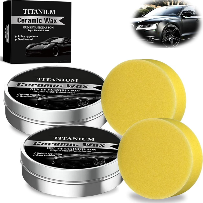 Car Wax Ceramic Coating - Titanyum Seramik Cila Araba Kaplama Parlatma