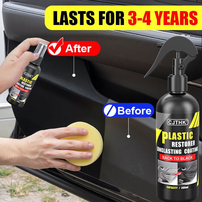Leather Cleaner Interior - Araba Plastik Restoratör Siyah Parlak Plastik
