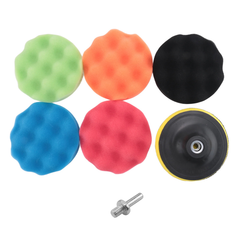 ABJA-8 adet/takım Araba Sünger - Polish Pad Set Buffer incelemesi ve fiyatı