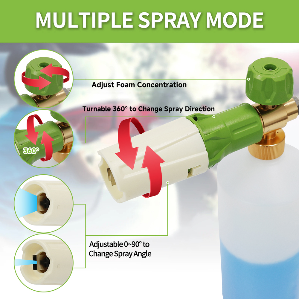 Alüminyum Köpük tabancası Lanc - Foam Cannon Car Wash incelemesi ve fiyatı