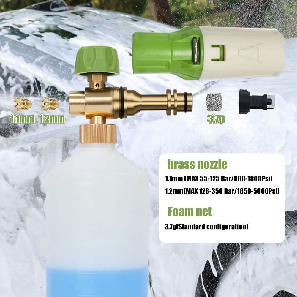 Alüminyum Köpük tabancası Lanc - Foam Cannon Car Wash incelemesi ve fiyatı