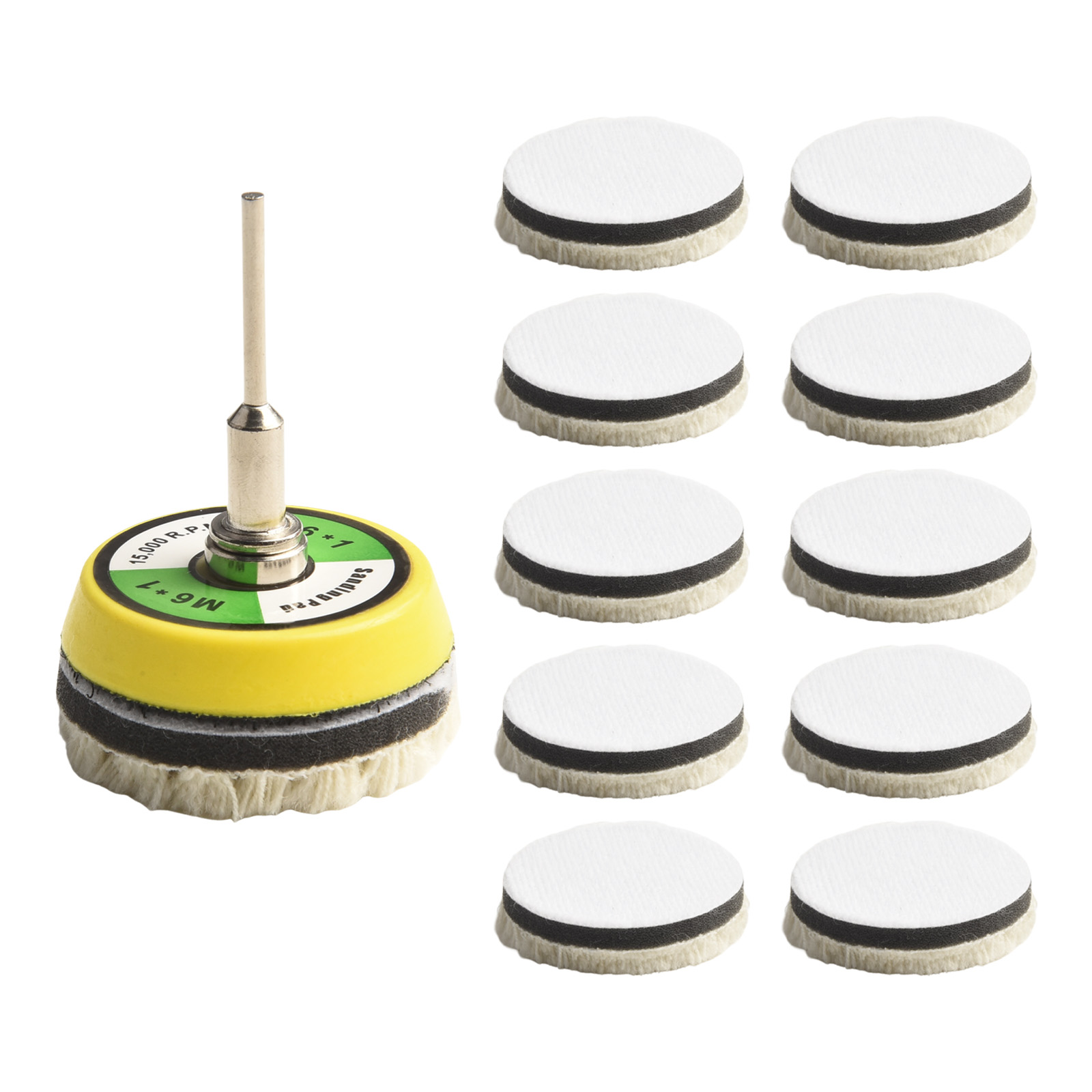Parlatma Pedleri Yün Parlatma  - Polish Pad Set Buffer incelemesi ve fiyatı