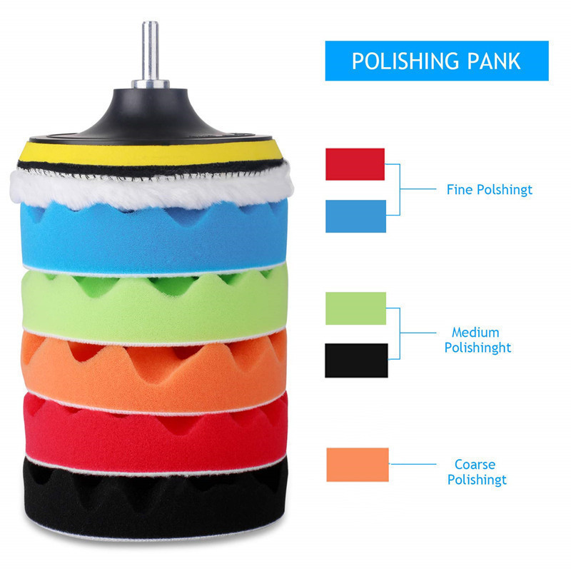 8 Adet Araba Polisaj Pedleri S - Polish Pad Set Buffer incelemesi ve fiyatı